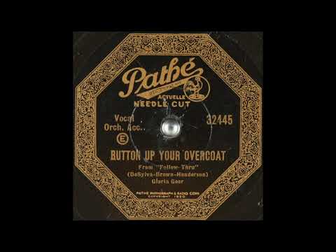 Gloria Geer - Button Up Your Overcoat (1929)