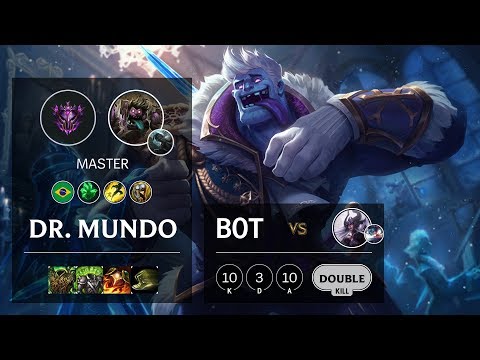 Dr. Mundo Bot vs Syndra - BR Master Patch 10.6