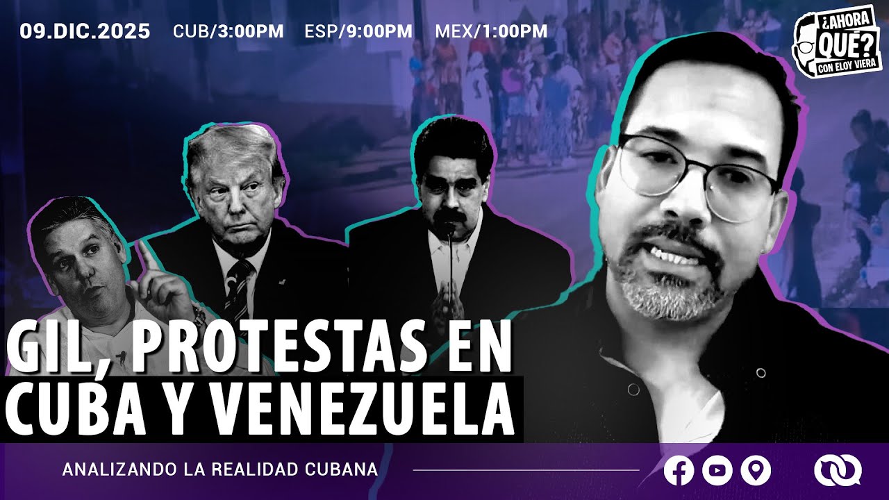 Protestas en Cuba, Gil sancionado ¿Y Maduro?