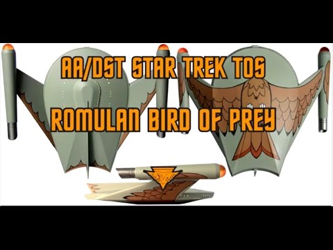 AA DST Star Trek TOS Romulan Bird of Prey