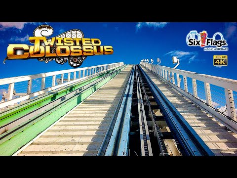 Front row point of view footage of Twisted Colossus