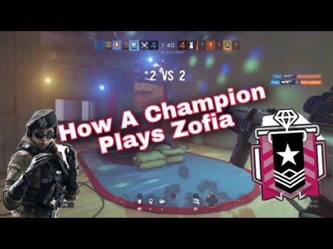 How A Champion Plays Zofia (Tom Clancy’s Rainbow Six Siege)