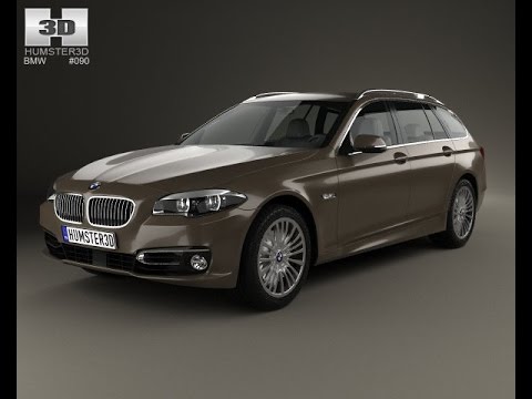 3D Model BMW 5 Series F11 touring 2014 - 3D Model at 3DExport.com