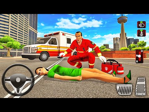 Ambulance Rescue Driver 2021 - Emergency Rescue Service Simulator - Android Gameplay