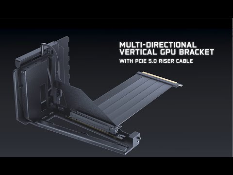 LIAN LI - Multi Directional Vertical GPU bracket (with PCIe 5.0) Official Product Video