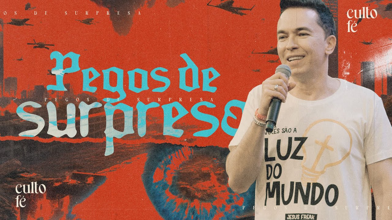 "Pegos de surpresa", com Pr. Lucinho Barreto | Culto Fé 10/10/2023