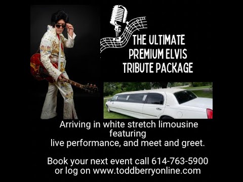 Promotional video thumbnail 1 for Todd Berry - The Most Authentic Elvis Tribute Band