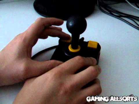 Joystick Comparison 1 - 9-pin: Competition Pro, Zipstik, Suzo Arcade