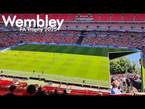 FA Trophy final at Wembley - Aldershot Town FC - Hilton Wembley