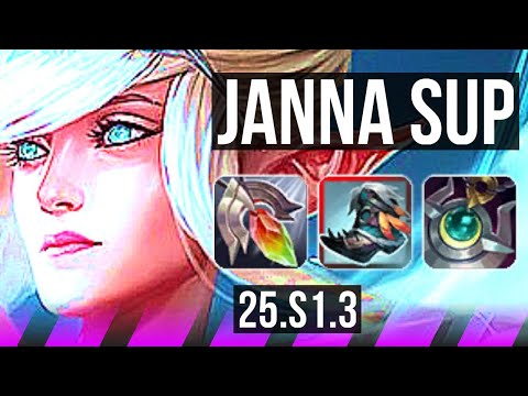 JANNA & Jhin vs SENNA & Hwei (SUP) | 1/2/22 | NA Challenger | 25.S1.3