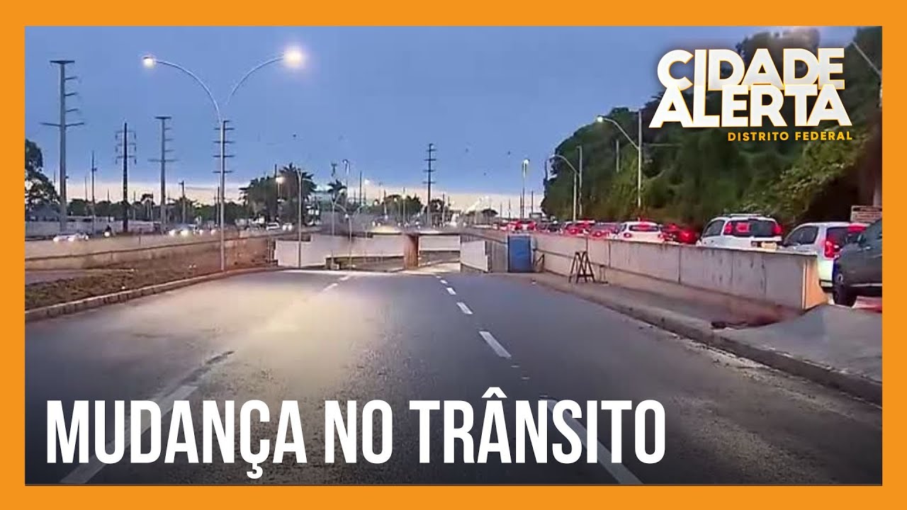 DER-DF libera trânsito parcialmente no Complexo Viário Jardim Botânico | Cidade Alerta DF