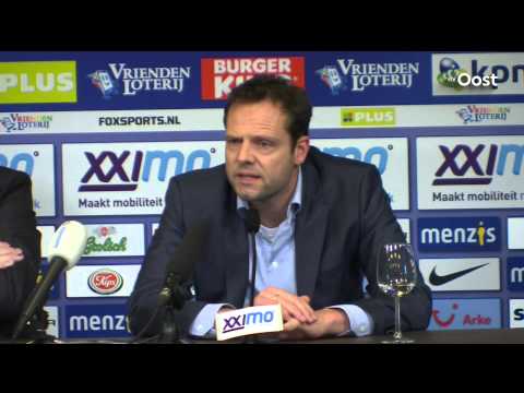 Persconferentie FC Twente over huidige situatie bij de club