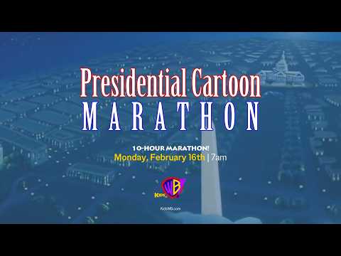 CNTwo - Kids' WB Rebrand: The Presidential Cartoon Marathon promo [F-M/AU]