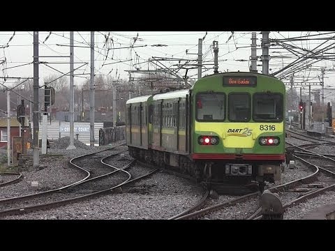 8300 Class Dart Train number 8316 - Connolly Station, Dublin