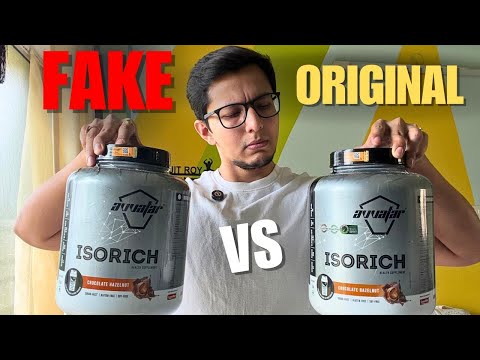 Avvatar ISORICH Fake vs Original || AVVATAR ISORICH WHEY PROTEIN RE-TESTING RESULTS