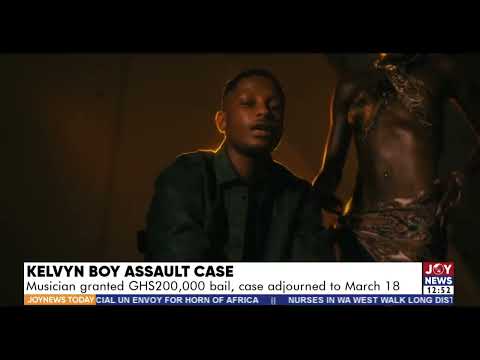 Kelvyn Boy Assault Case: Musician granted GHS200,000 bail, case adjourned to March 18 (23-2-22)