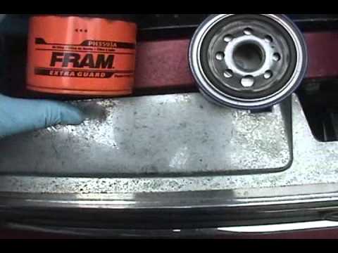 Comparison of Fram and STP oil filters for 1995 Subaru Legacy