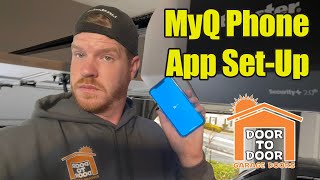 myQ Phone App Setup — LiftMaster, Chamberlain & Craftsman