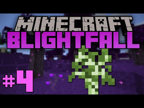 MineCraft- Blightfall [4] Rescuing Saplings!