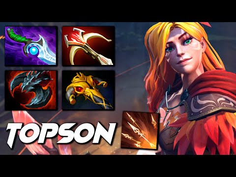 Topson Windranger Legolas - Dota 2 Pro Gameplay [Watch & Learn]