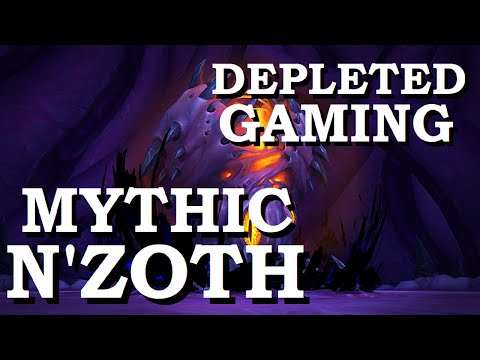 Mythic N'Zoth VS Depleted Gaming - Enhancement Shaman POV | World of Warcraft | Waves