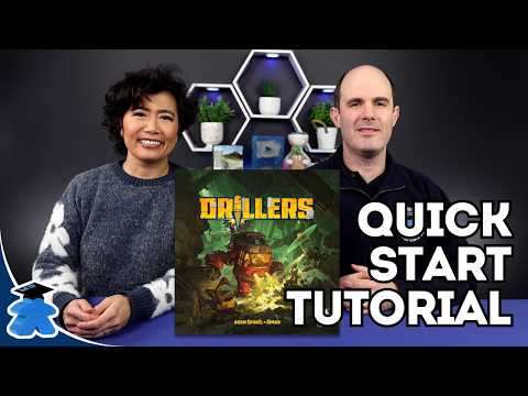 Drillers - Start Playing in 15 Minutes. Concise Board Game Tutorial