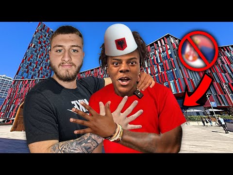 TAKOVA IShowSpeed NE SHQIPERI !! SHAJTI SE*BIN ...