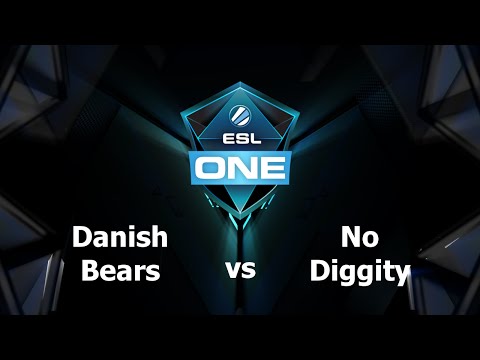 Danish Bears vs No Diggity Game 2 - ESL One Frankfurt EU - @DotaCapitalist