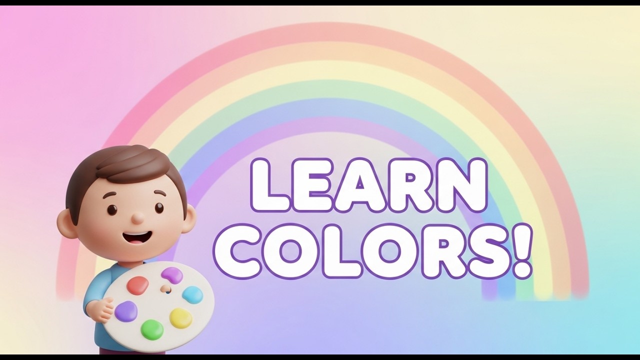 Learn Colors  | Color Song for Kids (Preschool Learning)