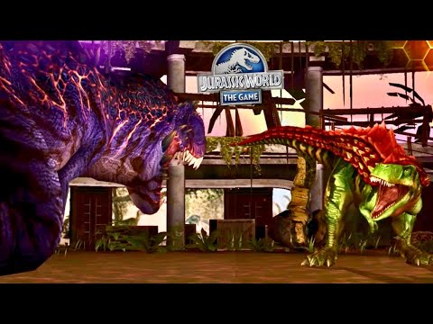OMEGA 09 Vs GORGOSAURUS IN JW - Jurassic World The Game Bosses Evolution