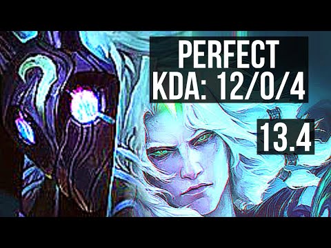 KINDRED vs VIEGO (JNG) | 12/0/4, Legendary, 600+ games, 800K mastery | KR Diamond | 13.4