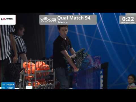 VEX Worlds 2016 - VEXIQ Middle School - Science - Qual 94 (31035A 10691) 119