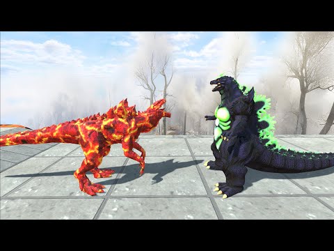 New Monster Zilla Lava Vs All Team Super Godzilla Death run - Animal Revolt Battle Simulator