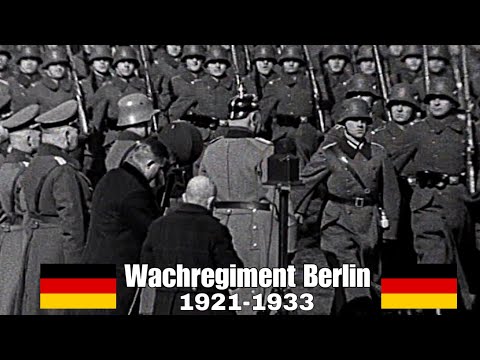 Die größte Militärparade in der Weimarer Republik - Wachregiment Berlin - Wachbataillon