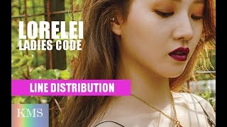 LADIES CODE - LORELEI (Line Distribution)