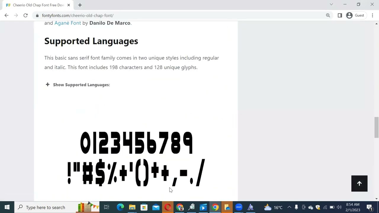 How to Download and Install  Cheerio Old Chap Font Free Download in Adobe Photoshop