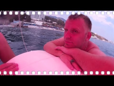 Самвел Адамян в Ялте - ПРОГУЛКА НА "ЯХТЕ"