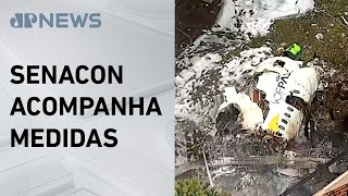 Voepass garante suporte às famílias das vítimas após acidente em Vinhedo