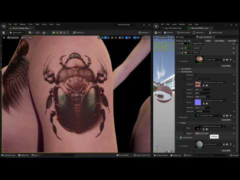 Materials Conversion and Layer System for Daz3D Imports