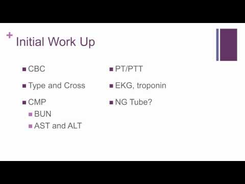 Approach to Acute GI Bleed