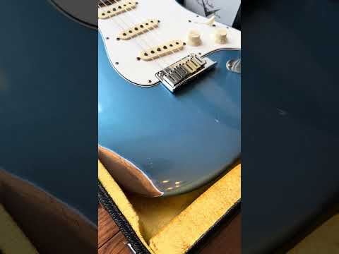 2025 Fender Custom Shop Stratocaster Pro W25 Relic - Aged Lake Placid Blue image 26