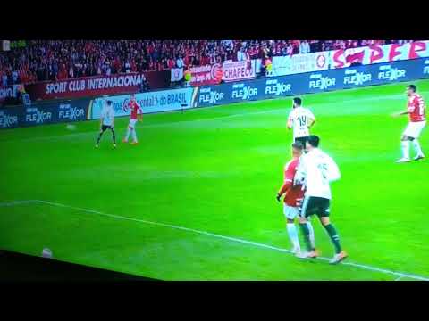 Gol do Patrick Internacional 1x0 Palmeiras