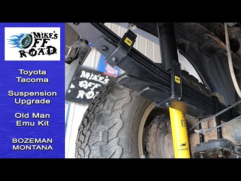 Toyota Tacoma Suspension Upgrade | Old Man Emu Kit | Bozeman, MT
