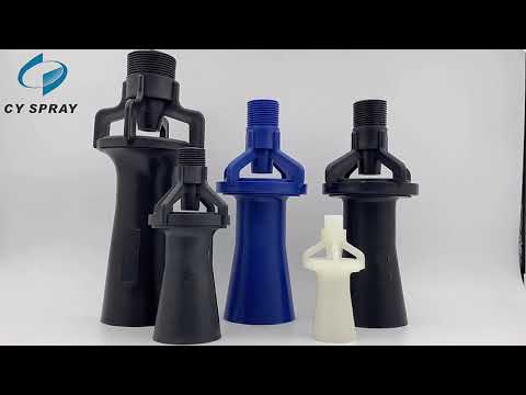 1/4'' 3/8" 1/2'' 3/4" Male NPT BSPT K series eductor mixing nozzles ABS Mixing Fluid jet Nozzle