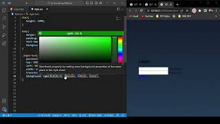 Animated Login Form | HTML5 | CSS | Visual studio code