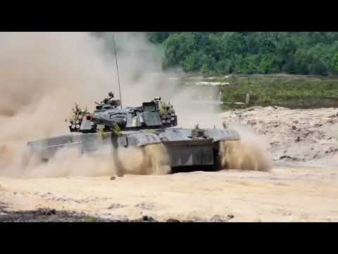 PT-91 Twardy Tank in action #tank #viral #polisharmy
