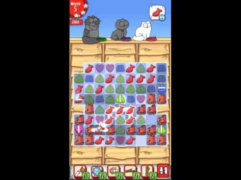 Simon's Cat Crunch Time Level 52 - NO BOOSTERS 😺 | SKILLGAMING ✔️