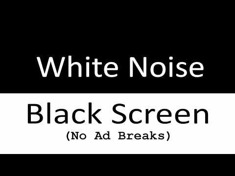 White Noise | 24 Hours | Black Screen | Ad-Free Soothing Sound for Sleep, Focus & Concentration