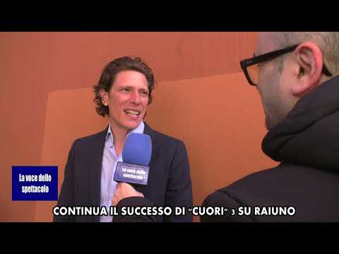 MATTEO MARTARI E CARMINE BUSCHINI "CUORI" 3 RAIUNO - "LO SPECIALE" LA VOCE DELLO SPETTACOLO