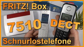 AVM FRITZ! Box 7510: DECT Schnurlos-Telefone einrichten (Gigaset, Fritz!Fon etc.)
